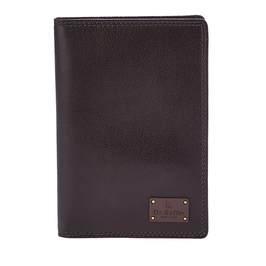 Обложка для паспорта из натуральной кожи Dr. Koffer