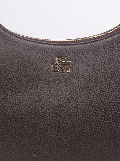 Женская сумка Dr. Koffer из натуральной кожи коричневая