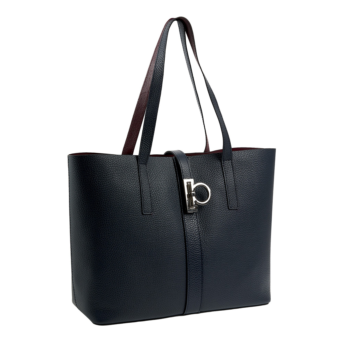 Женская сумка Dr. Koffer из натуральной кожи синяя