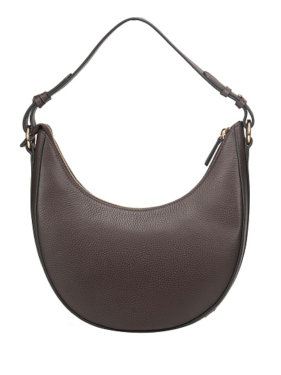 Женская сумка Dr. Koffer из натуральной кожи коричневая