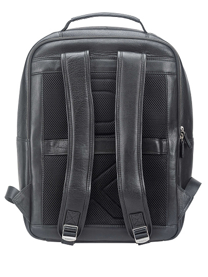 Рюкзак Dr. Koffer из натуральной кожи черный