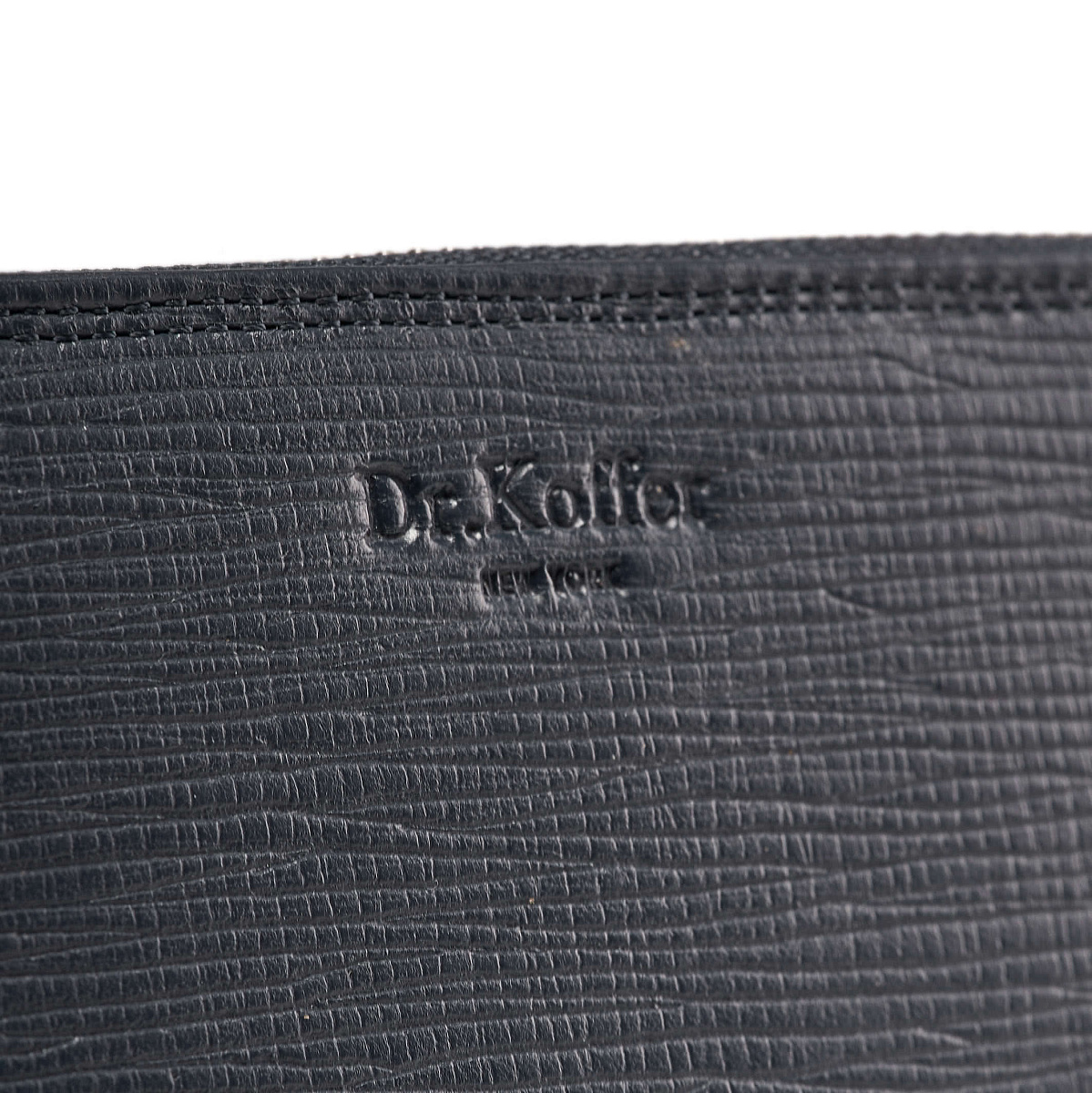 Портмоне Dr.Koffer из натуральной кожи синее