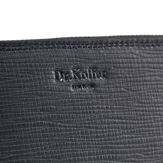 Портмоне Dr.Koffer из натуральной кожи синее