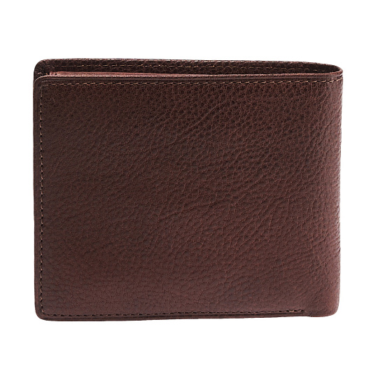 Портмоне Dr.Koffer из натуральной кожи коричневое