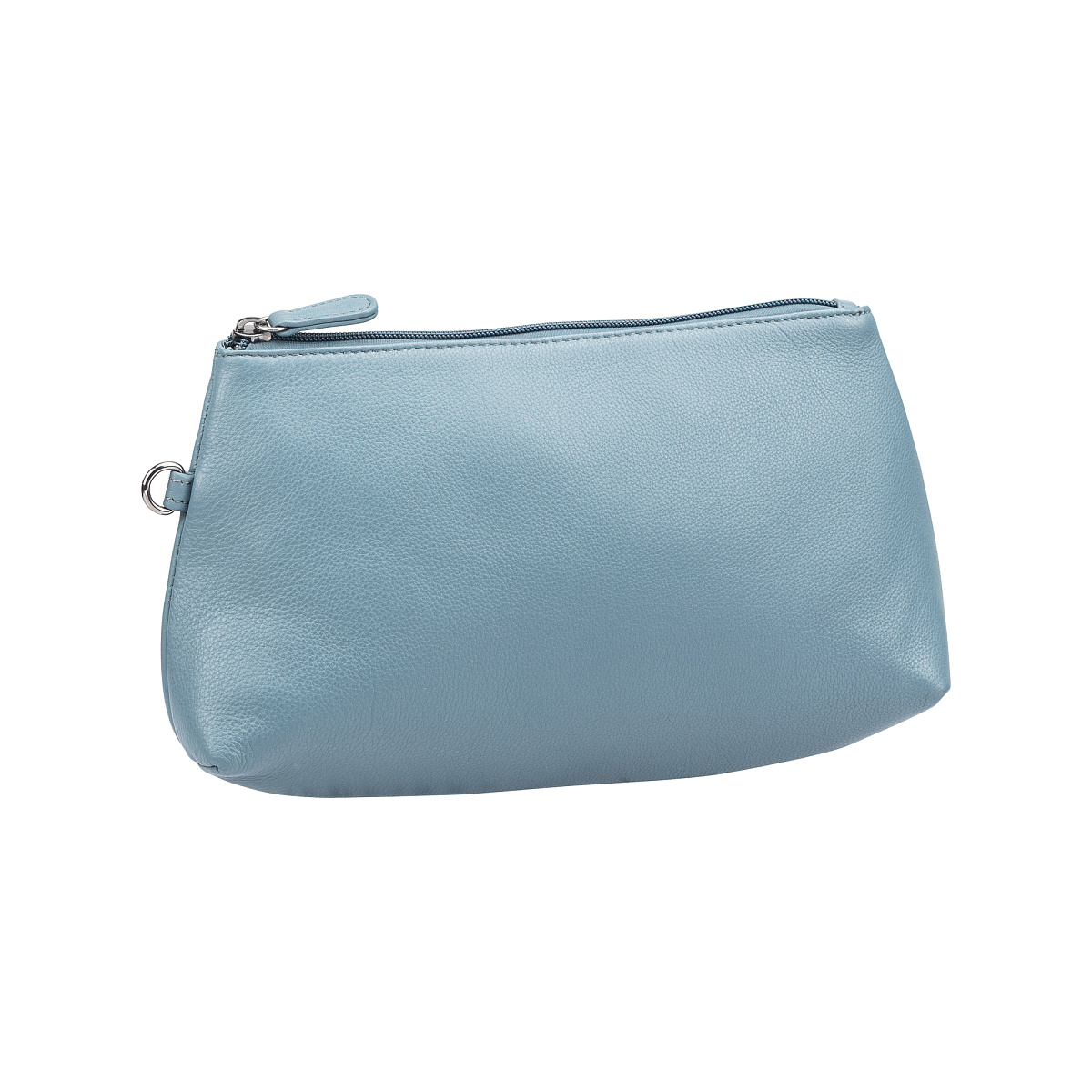 Женская сумка Dr.Koffer из натуральной кожи голубая