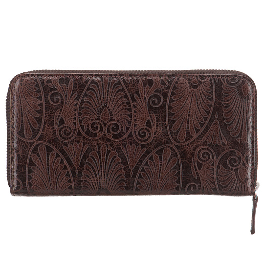 Портмоне Dr.Koffer из натуральной кожи коричневое