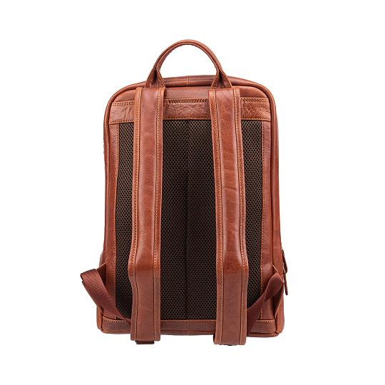 Рюкзак Dr.Koffer из натуральной кожи светло-коричневый
