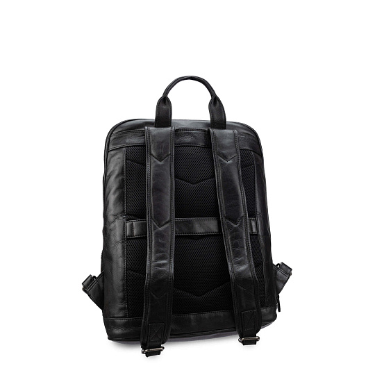 Рюкзак Dr.Koffer из натуральной кожи черный