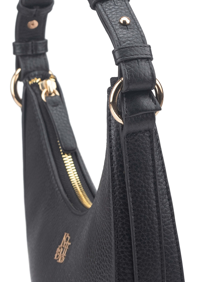 Женская сумка Dr. Koffer из натуральной кожи черная