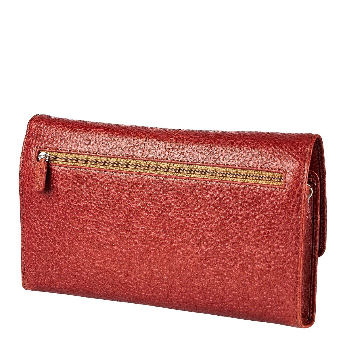 Сумка барсетка из натуральной кожи Dr. Koffer коричневая