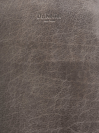 Рюкзак Dr. Koffer из натуральной кожи серый