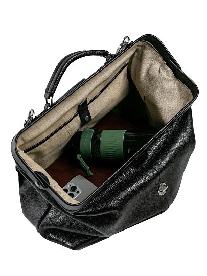 Сумка дорожная саквояж Dr.Koffer из натуральной кожи