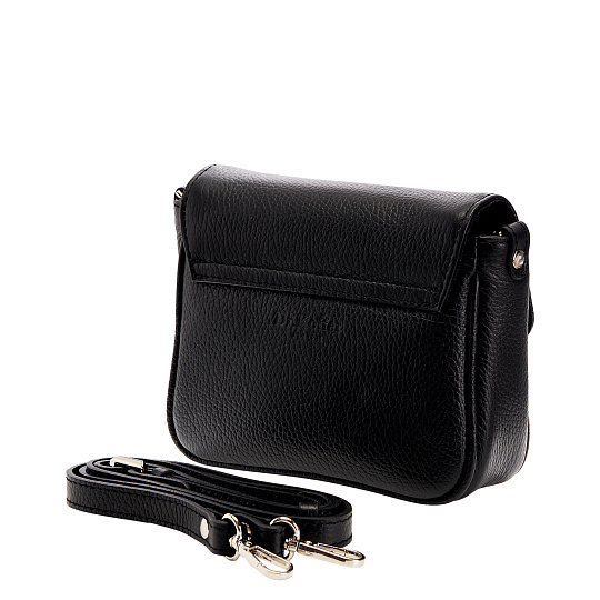 Женская сумка Dr. Koffer из натуральной кожи черная