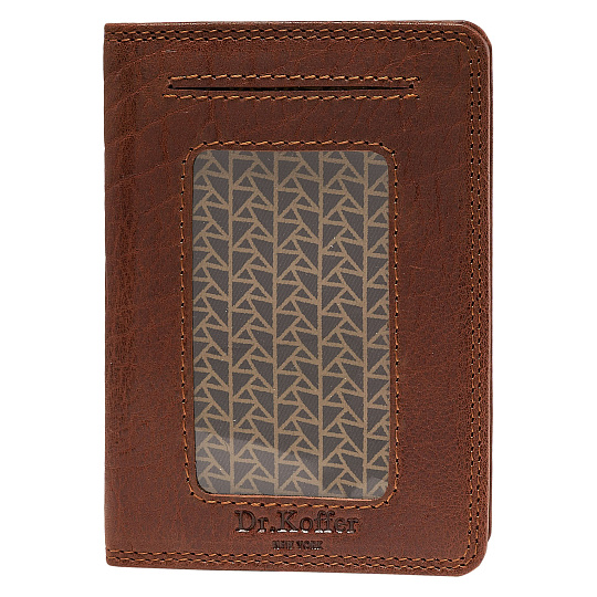 Обложка для автодокументов из натуральной кожи Dr. Koffer