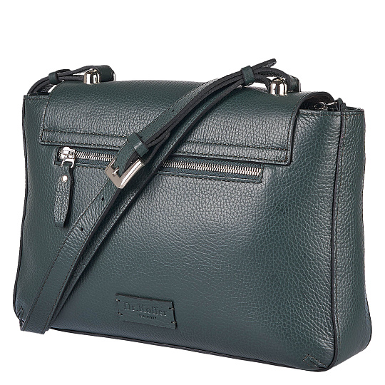 Женская сумка Dr. Koffer из натуральной кожи зеленая