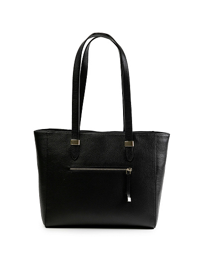 Женская сумка Dr.Koffer из натуральной кожи черная