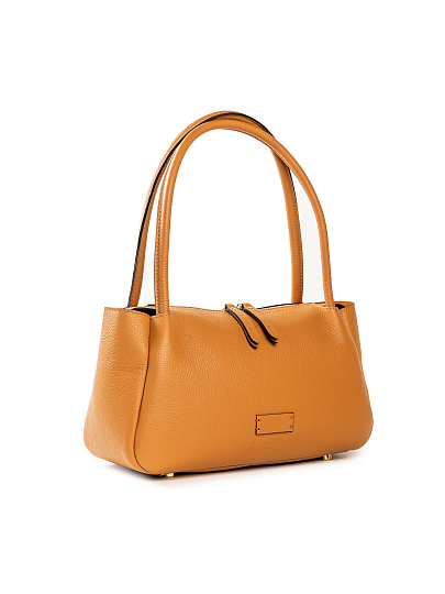 Женская сумка Dr. Koffer из натуральной кожи коричневая