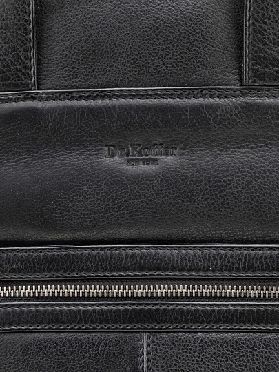 Рюкзак Dr. Koffer из натуральной кожи черный