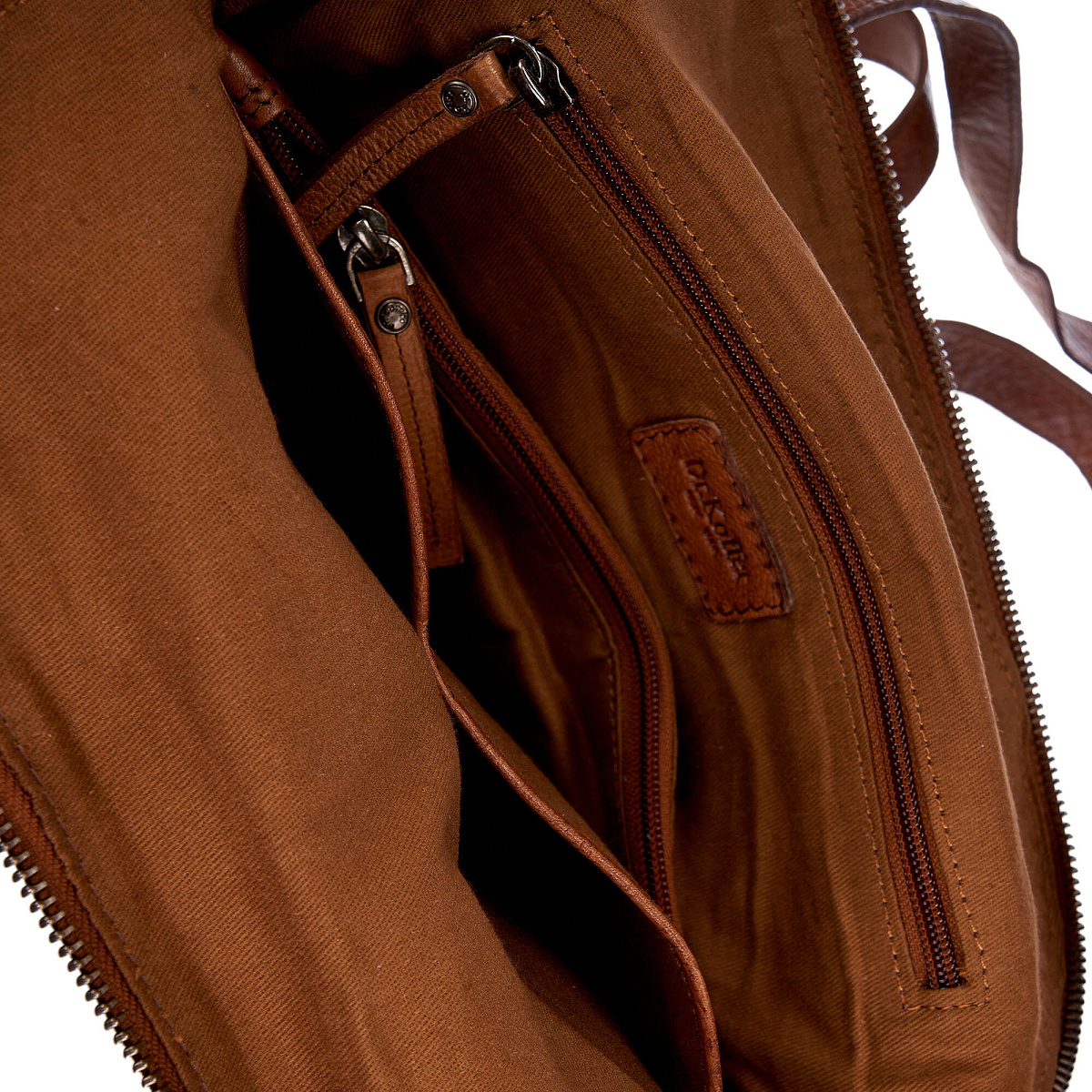 Рюкзак Dr.Koffer из натуральной кожи светло-коричневый