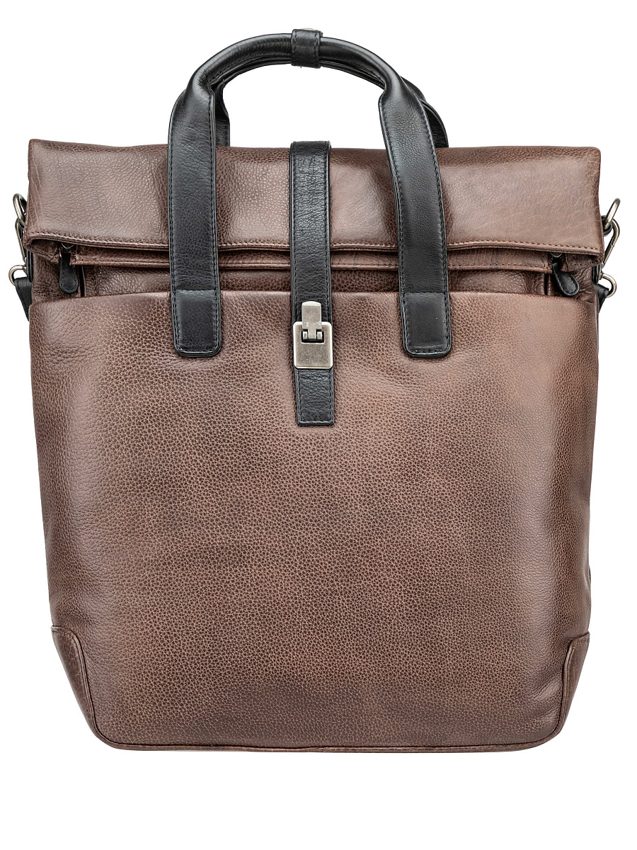 Рюкзак Dr. Koffer из натуральной кожи коричневый