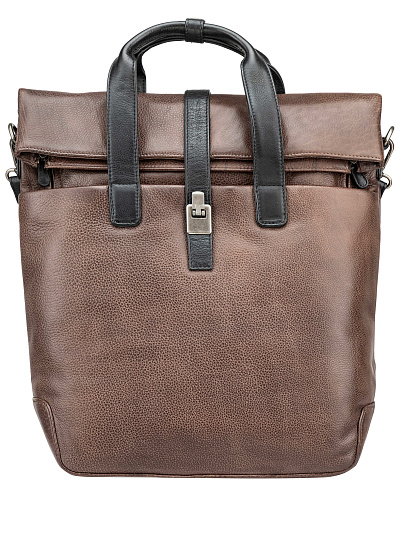 Рюкзак Dr. Koffer из натуральной кожи коричневый