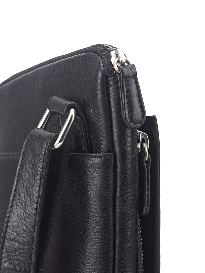 Рюкзак Dr. Koffer из натуральной кожи черный