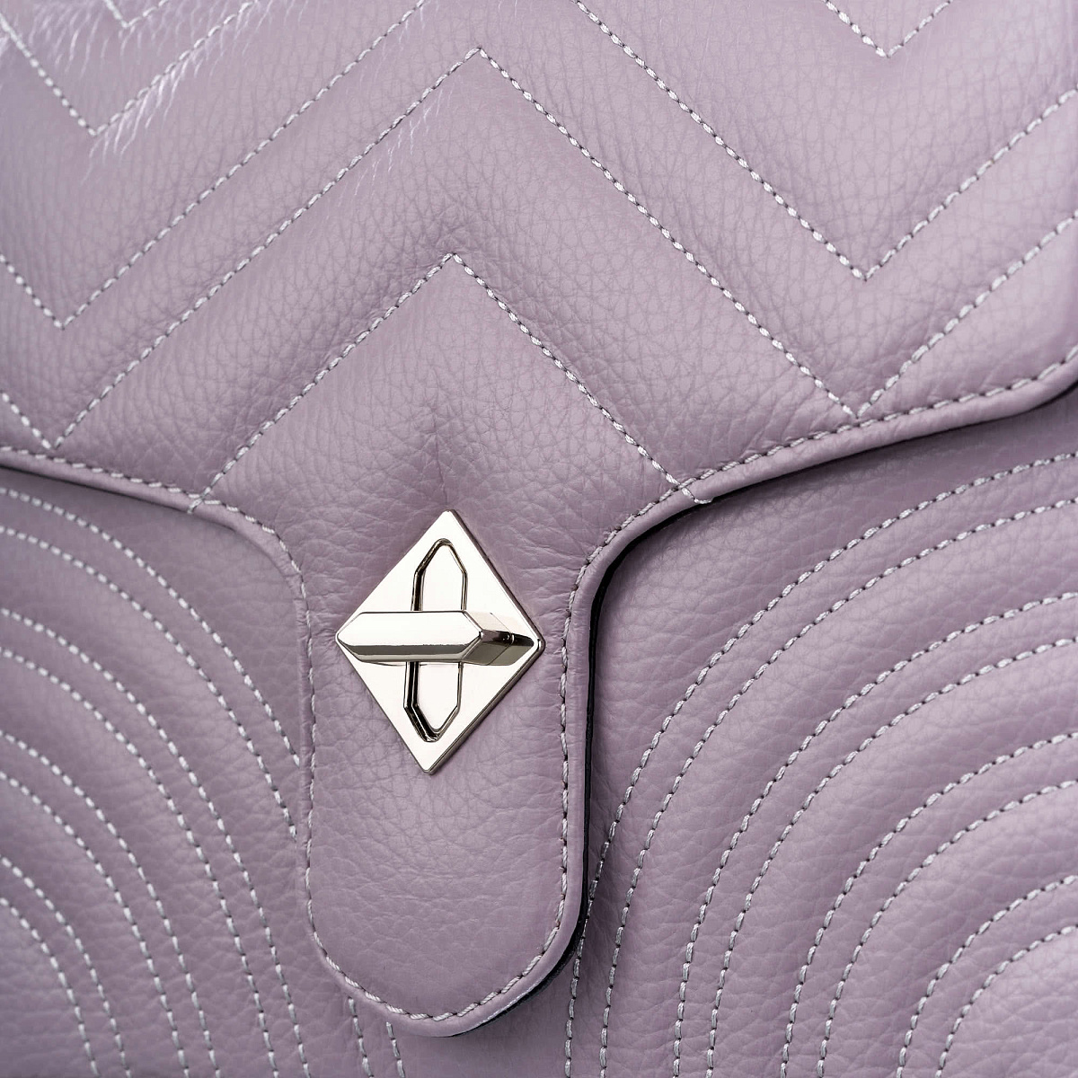 Женская сумка Dr. Koffer из натуральной кожи фиолетовая