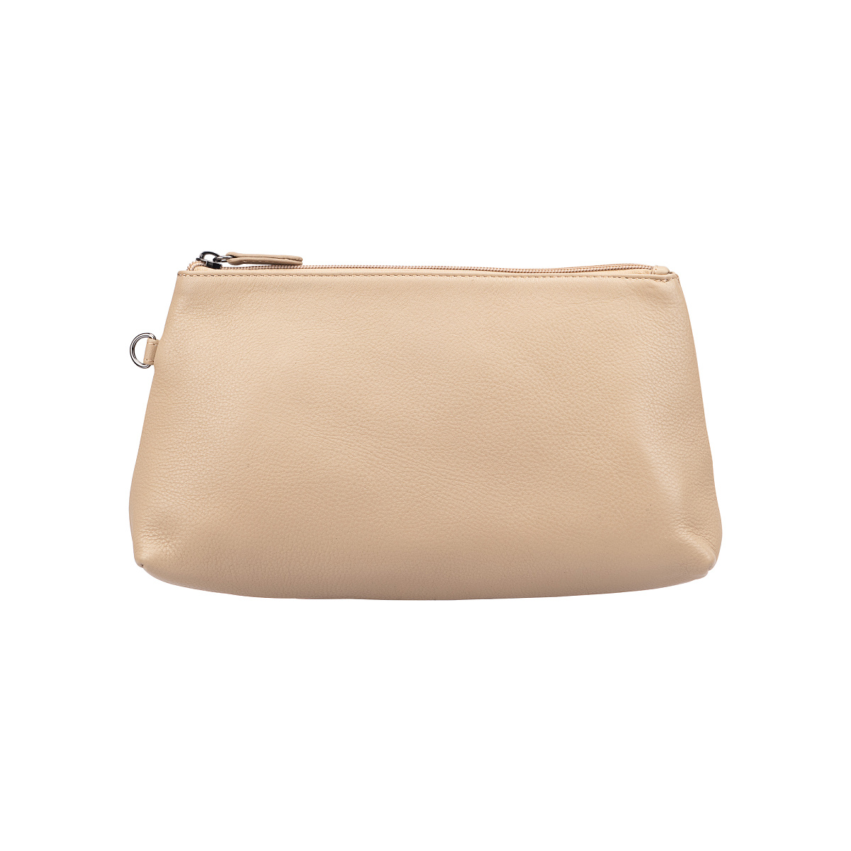 Женская сумка Dr.Koffer из натуральной кожи бежевая