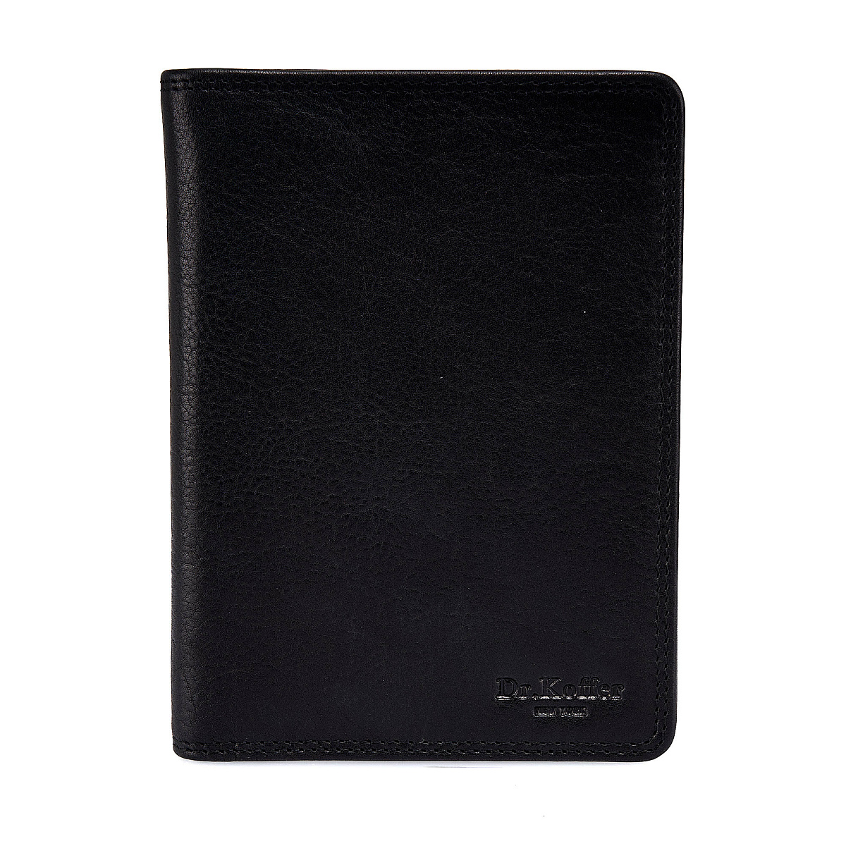 Портмоне Dr.Koffer из натуральной кожи черное