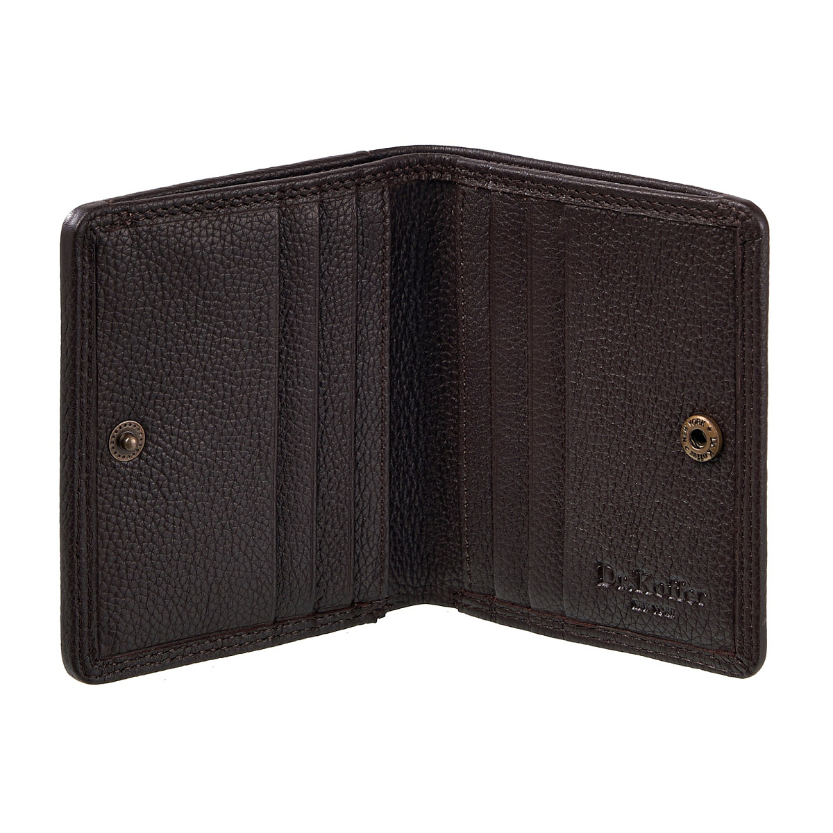 Кошелек Dr.Koffer из натуральной кожи коричневый