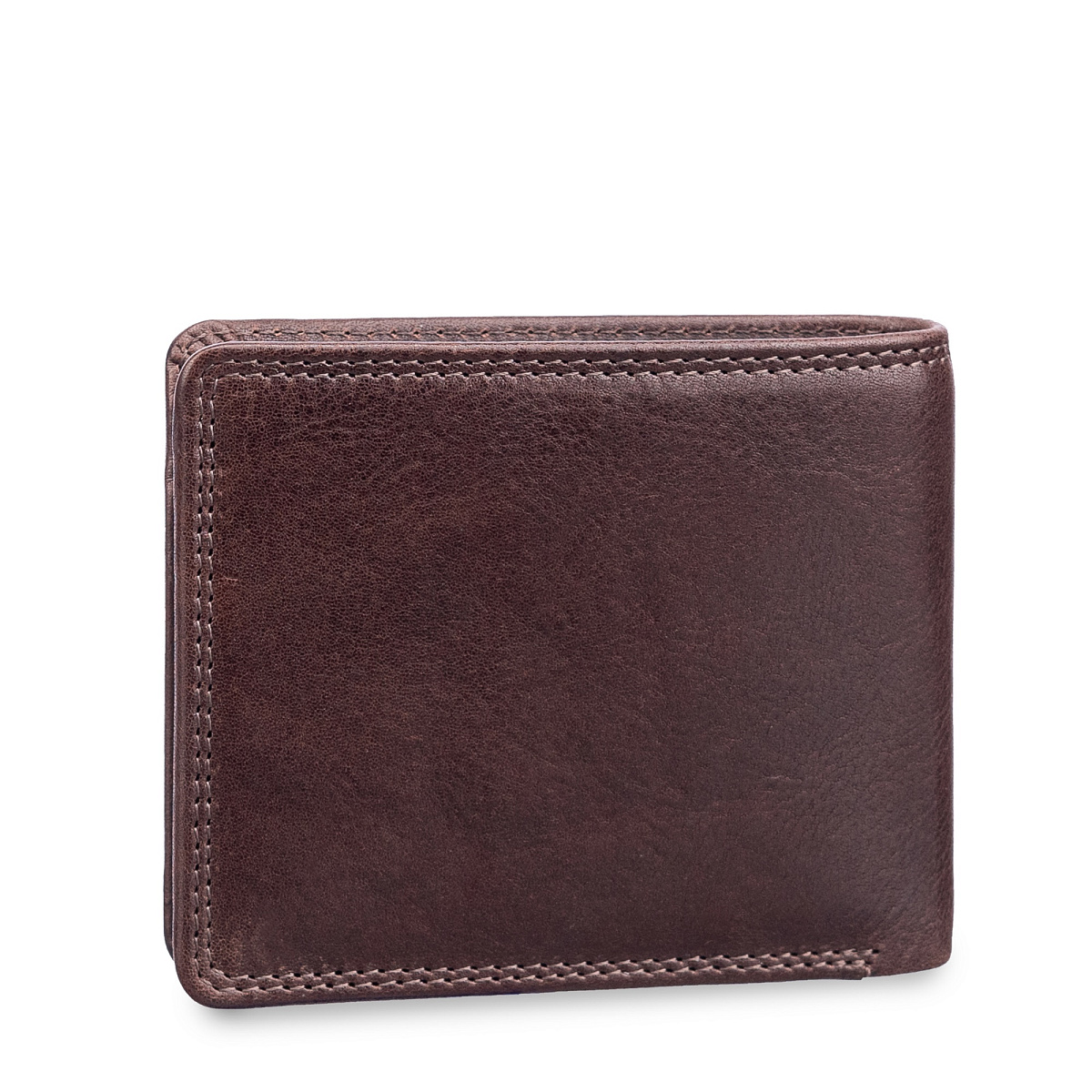 Портмоне Dr.Koffer из натуральной кожи коричневое