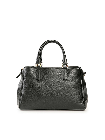 Женская сумка Dr. Koffer из натуральной кожи черная