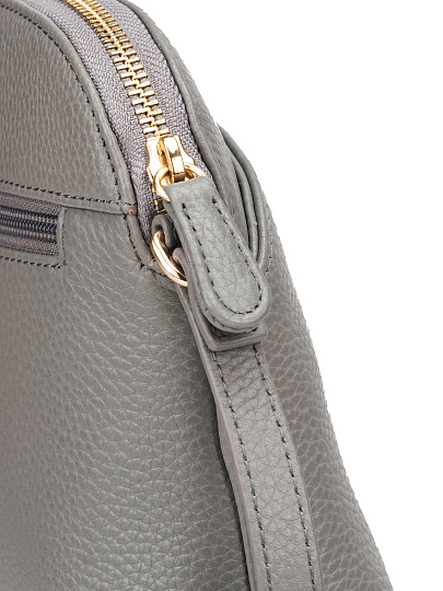 Женская сумка Dr. Koffer из натуральной кожи серая