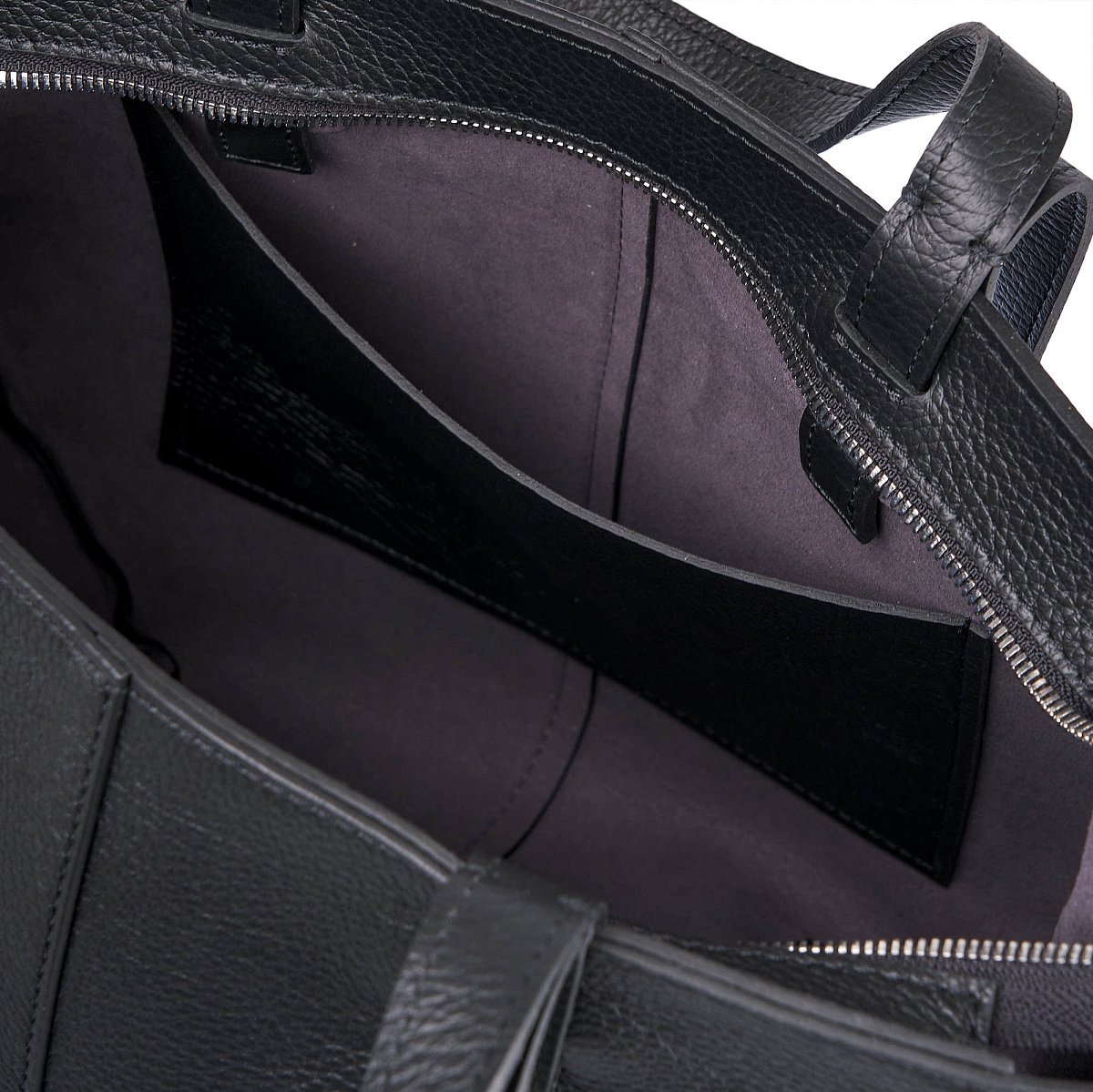 Женская сумка Dr. Koffer из натуральной кожи черная