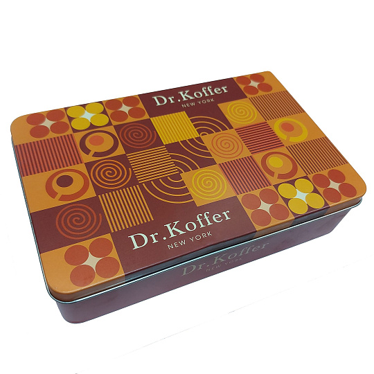 Ключница Dr.Koffer из натуральной кожи черная