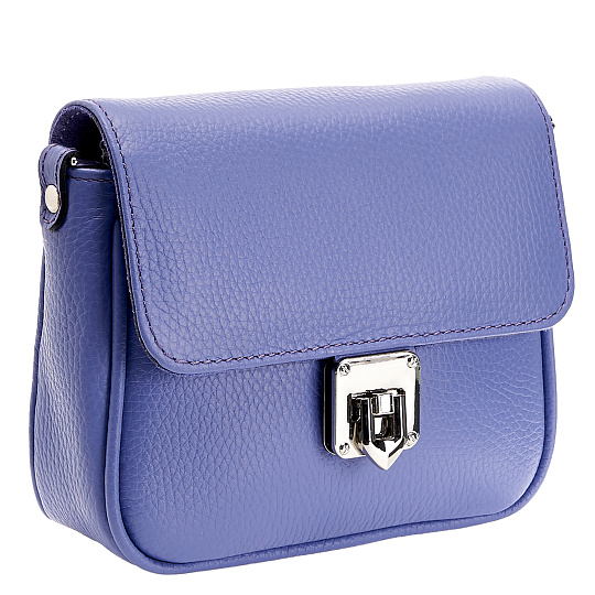 Женская сумка Dr. Koffer из натуральной кожи фиолетовая