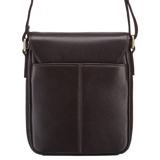 Сумка через плечо Dr.Koffer из натуральной кожи коричневая