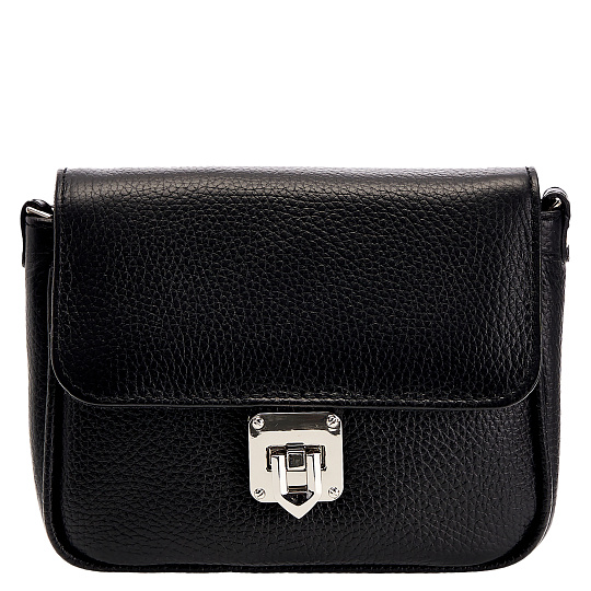 Женская сумка Dr. Koffer из натуральной кожи черная