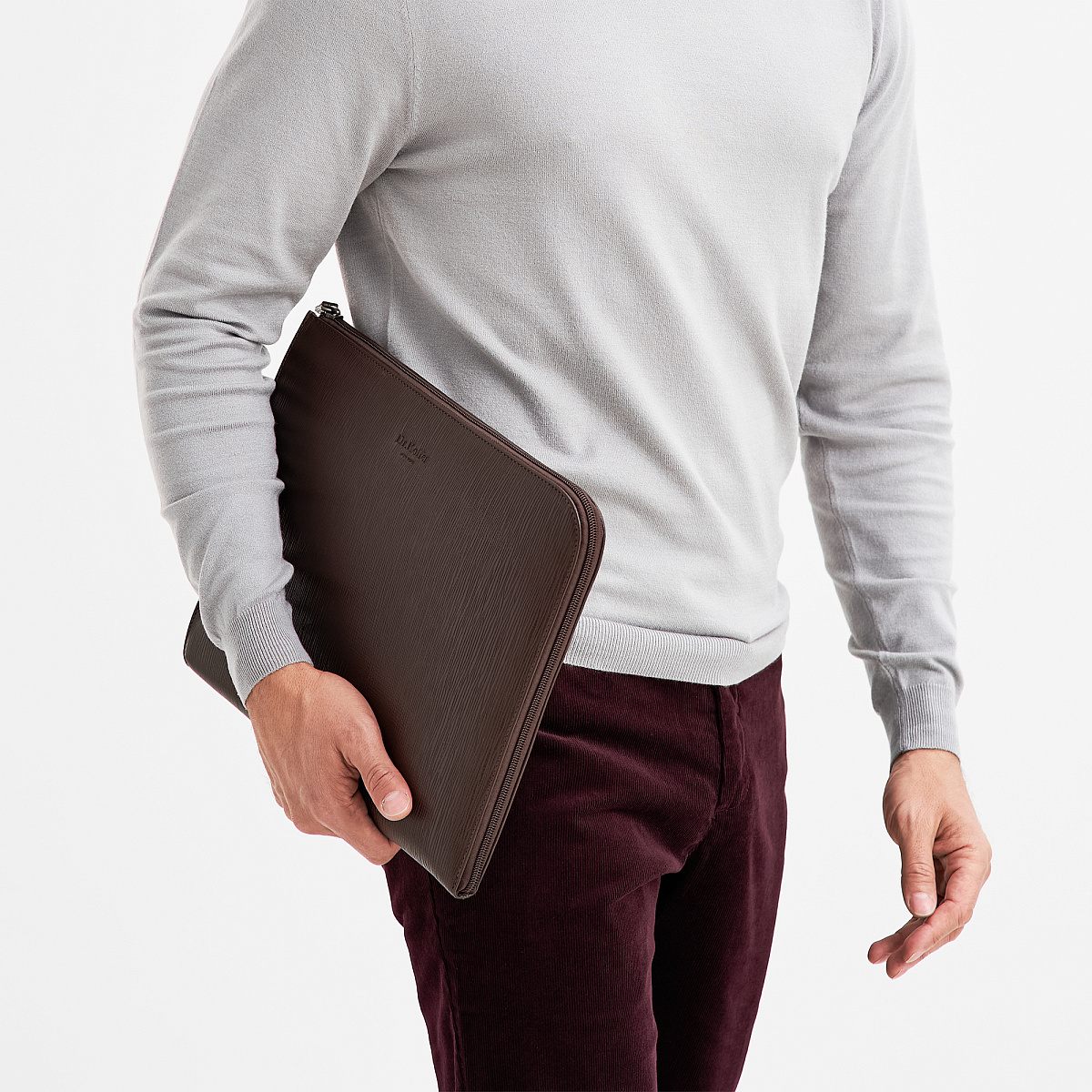 Папка для документов Dr. Koffer из натуральной кожи