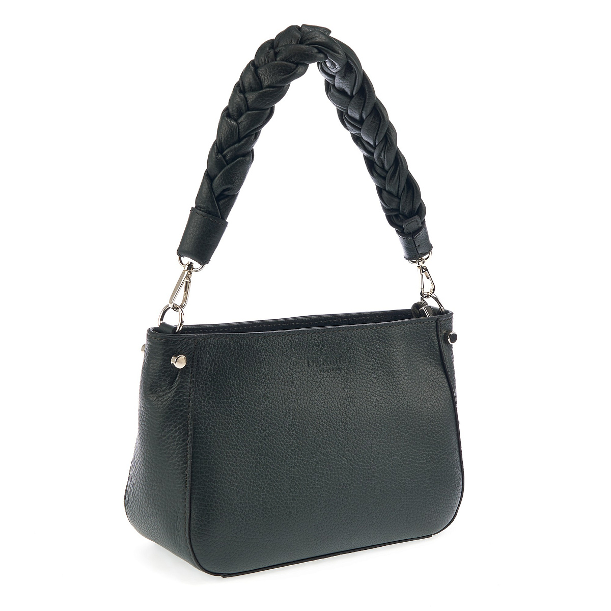 Женская сумка Dr. Koffer из натуральной кожи зеленая