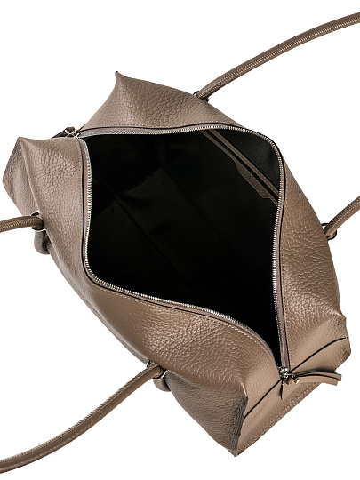 Женская сумка Dr. Koffer из натуральной кожи коричневая