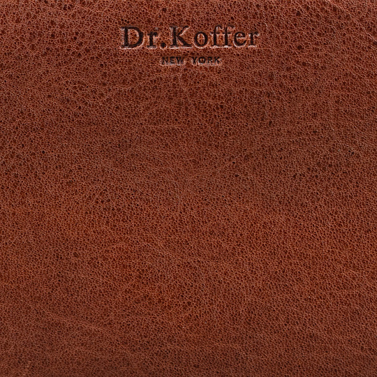 Ключница Dr.Koffer из натуральной кожи светло-коричневая