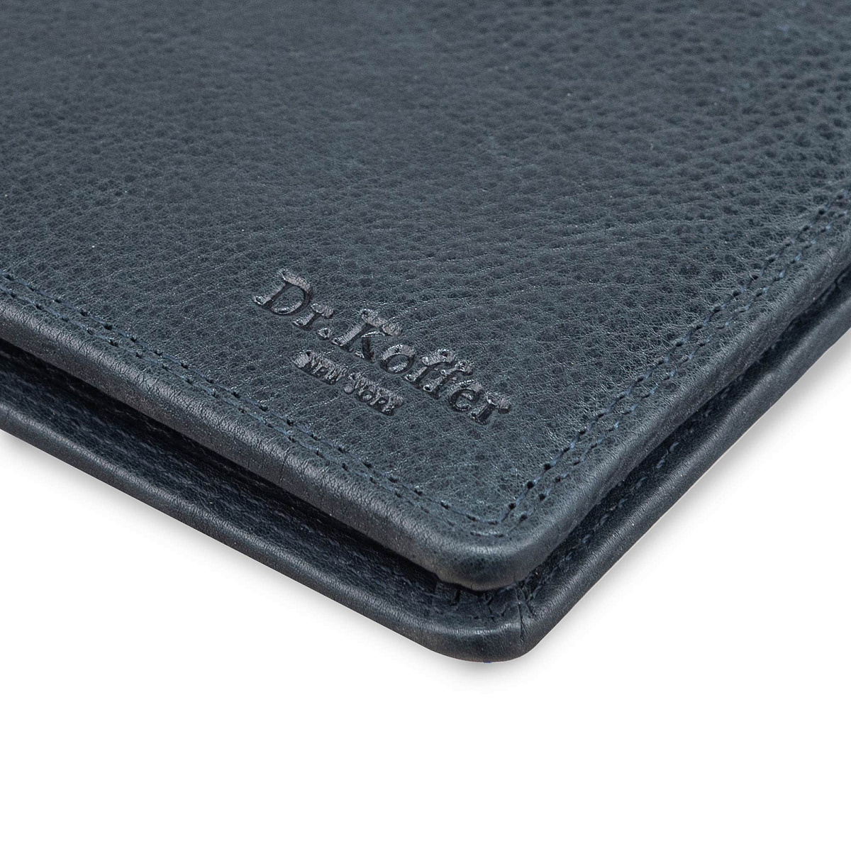 Портмоне Dr.Koffer из натуральной кожи синее