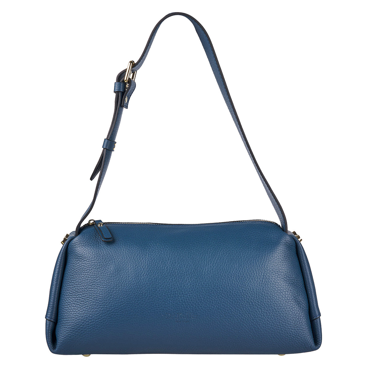 Женская сумка Dr. Koffer из натуральной кожи синяя