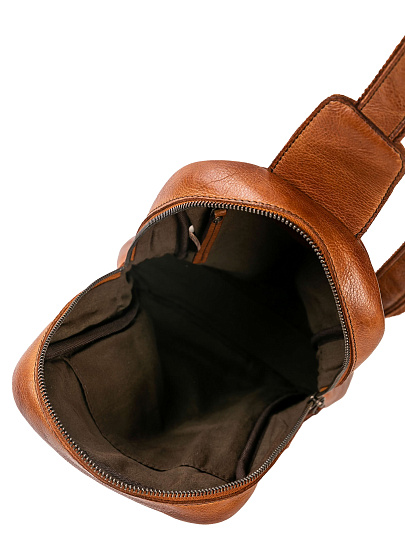 Рюкзак Dr.Koffer из натуральной кожи светло-коричневый