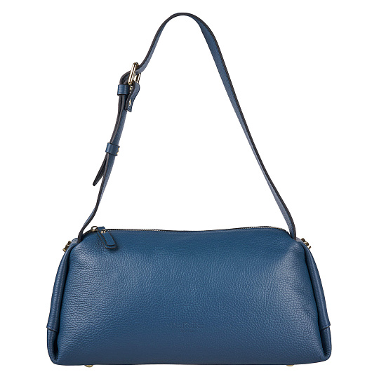 Женская сумка Dr. Koffer из натуральной кожи синяя