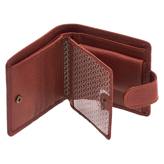 Портмоне Dr.Koffer из натуральной кожи светло-коричневое