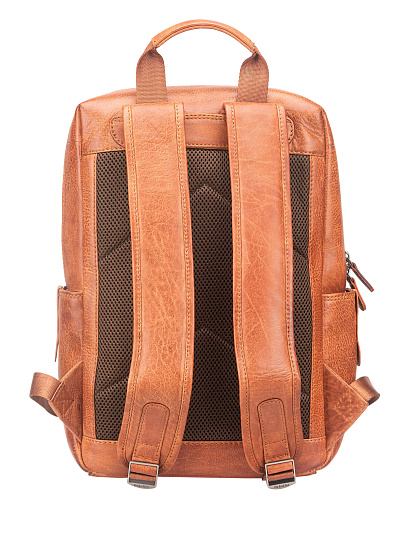 Рюкзак Dr. Koffer из натуральной кожи коричневый