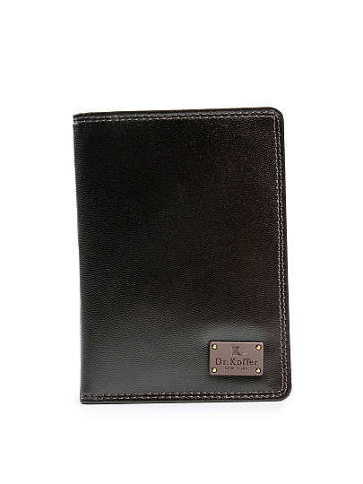 Обложка для паспорта/автодок из натуральной кожи Dr. Koffer