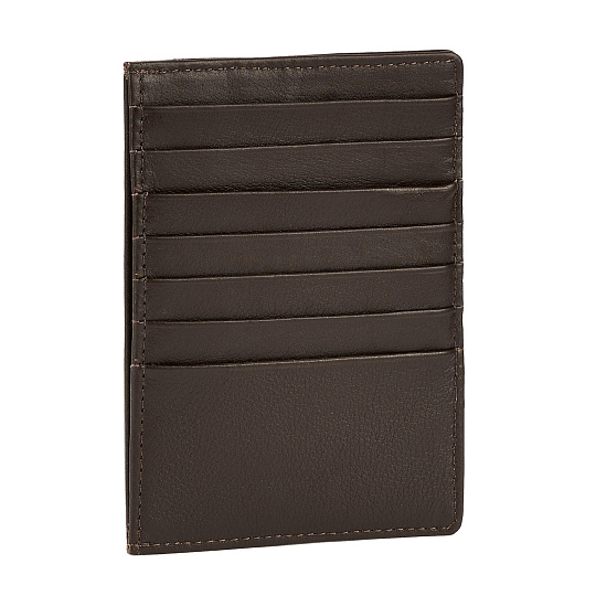 Кредитница Dr.Koffer из натуральной кожи коричневая